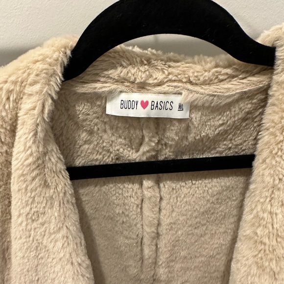 Buddy Love Suede/Fur Vest M/L - Picture 2 of 3